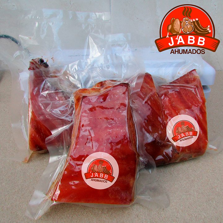 carne ahumada empacada al vacio